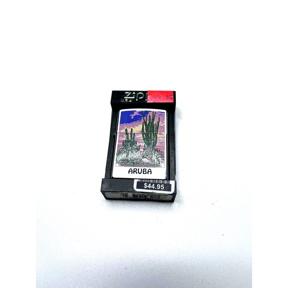 VINTAGE ZIPPO LIGHTER ARUBA 1999 - MIB - Picture 1 of 10